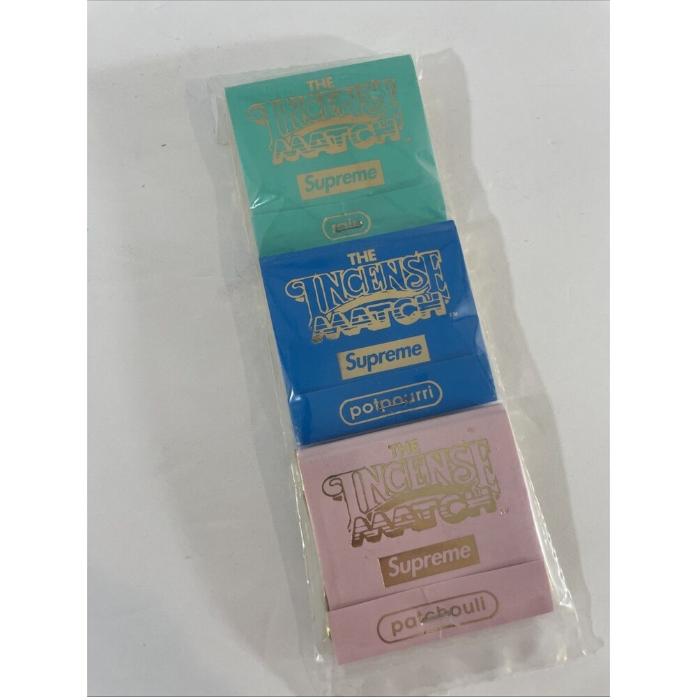 Supreme X The Incense Match™ Incense Matches (Pack of 3) SS17